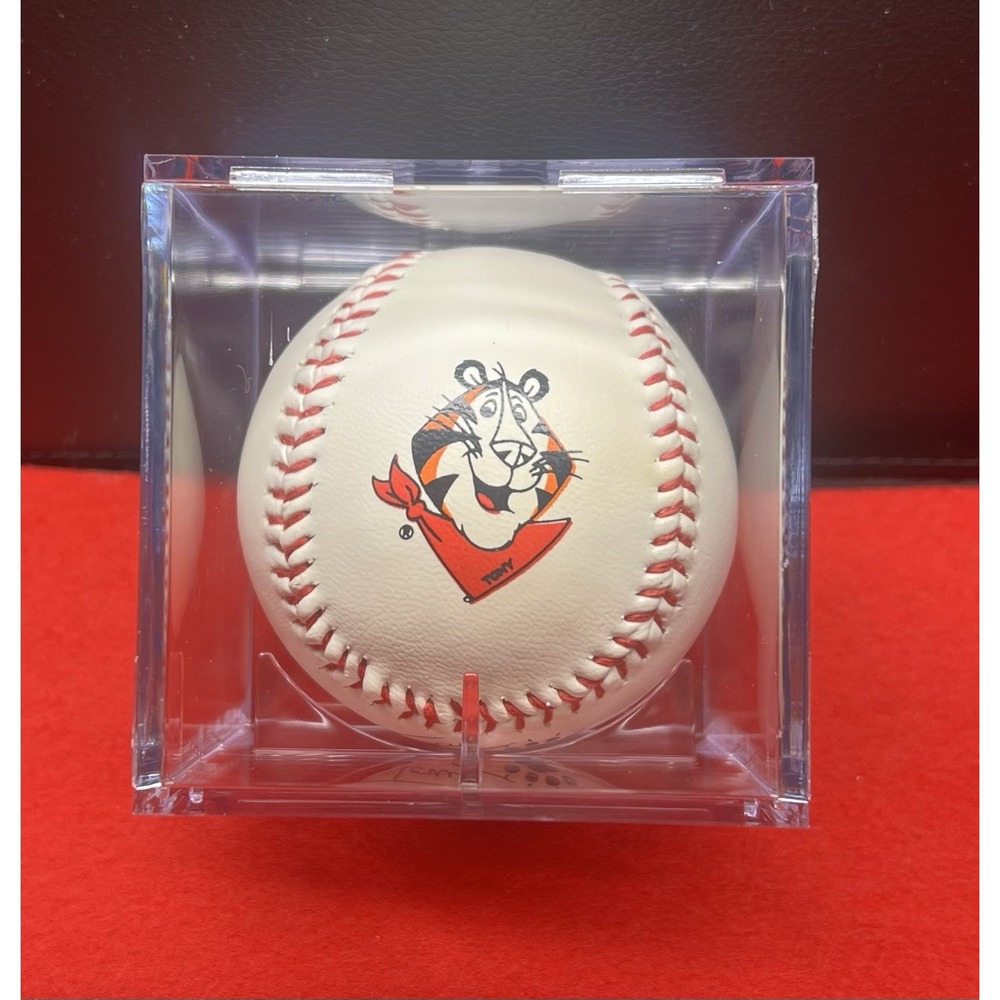 New Frosted Flakes‎ TONY THE TIGER OFFICIAL SIZE WEIGHT BASEBALL Free Display